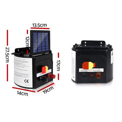 Giantz 5km Solar Electric Fence Charger Energiser Pet Care > Farm Supplies SFC-SO15-5KM Online Furniture