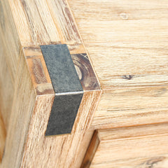 Hall Table 2 Storage Drawers Solid Acacia Wooden Frame Hallway in Oak Color Furniture > Living Room V43-HT-NOW-OAK Online Furniture