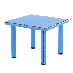 Keezi 60X60CM Kids Children Painting Activity Study Dining Playing Desk Table - ozily