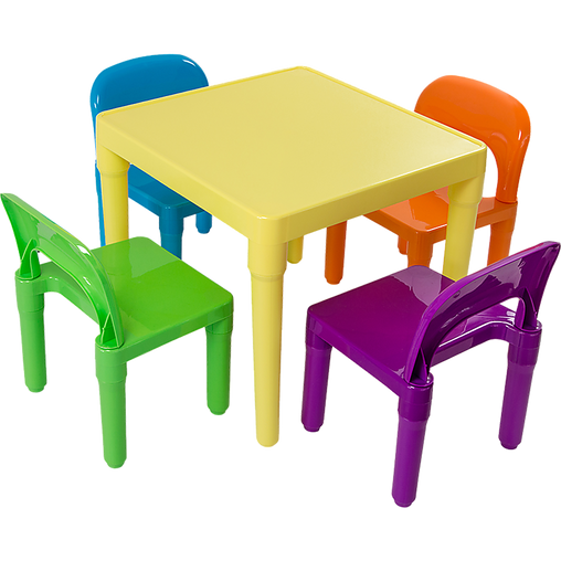 Kids Table and Chairs Play Set Toddler Child Toy Activity Furniture In-Outdoor Baby & Kids > Toys V63-834121 Online Furniture