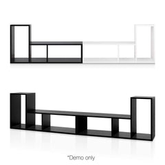 L Shaped Display Shelf - Black - ozily