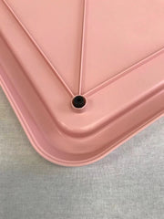 Large Portable Dog Potty Training Tray Pet Puppy Toilet Trays Loo Pad Mat Pink Pet Care > Dog Supplies V278-BP131-1-POTTY-L-PINK Online Furniture