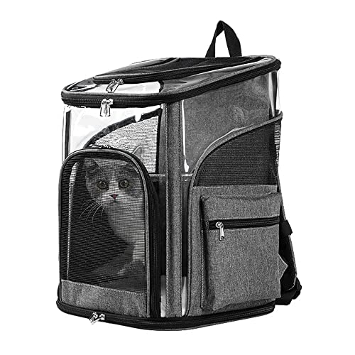 LIFEBEA Cat Pet Carrier Backpack - Dog Puppy Travel Space Carrier Bag - Intimate Design & Easy Access for Pets - Breathable & Soft Backpacks - Ideal Use for Outdoor Trip (L) Pet Care > Dog Supplies V522-PET CARRIER BACKPACK-L Online Furniture