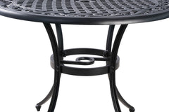 Marco Aluminium 90cm table Furniture > Outdoor V231-CAT-090 BLACK Online Furniture