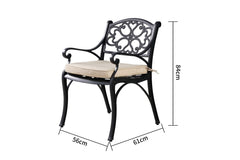 MARCO ALUMINIUM CHAIR(one pair) Furniture > Outdoor V231-CAC-042 Online Furniture