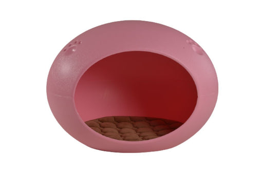 Medium Cave Cat Kitten Box Igloo Cat Bed House Dog Puppy House Pink Pet Care > Cat Supplies V278-BP228-CAT-NEST-PINK Online Furniture