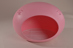 Medium Cave Cat Kitten Box Igloo Cat Bed House Dog Puppy House Pink Pet Care > Cat Supplies V278-BP228-CAT-NEST-PINK Online Furniture