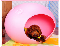 Medium Cave Cat Kitten Box Igloo Cat Bed House Dog Puppy House Pink Pet Care > Cat Supplies V278-BP228-CAT-NEST-PINK Online Furniture