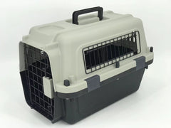 Medium Portable Pet Dog Cat Carrier Travel Bag Cage House Safety Lockable Kennel Grey Pet Care V278-H-1-HKX-006-GREY Online Furniture