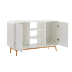 Merlin White Modern Retro Sideboard Buffet Table Furniture > Dining V80-MZI-SB12045-WOK Online Furniture