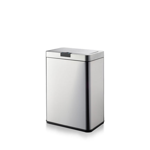 MIRAKLASS Sensor Bin 50L Wide Silver Square MK-SB-108-JR Home & Garden > Kitchen Bins V227-6160642005081 Online Furniture