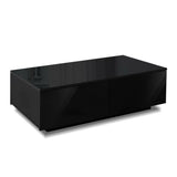 Modern Coffee Table 4 Storage Drawers High Gloss Living Room Furniture