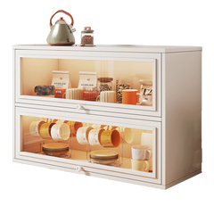 NEW Kitchen Acrylic Cup Storage Cabinet, Table Top Cup Storage Box, Tea Cup Rack Furniture > Dining V488-SCMC-WM Online Furniture