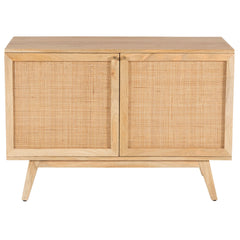 Olearia  Buffet Table 100cm 2 Door Solid Mango Wood Storage Cabinet Natural Furniture > Living Room V315-VOD-ELLO-03 Online Furniture