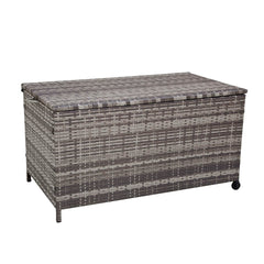 Outdoor PE Wicker Storage Box Garden 320L-Grey Furniture > Outdoor V264-OTF-506S-LGR Online Furniture