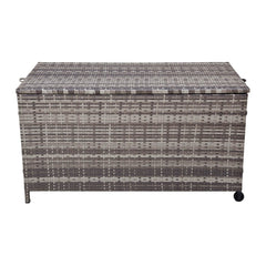 Outdoor PE Wicker Storage Box Garden 320L-Grey Furniture > Outdoor V264-OTF-506S-LGR Online Furniture