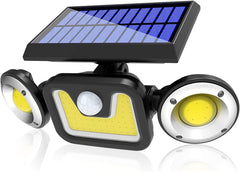 Outdoor Solar Lights with 3 Adjustable Head for Porch Garden Patio Home & Garden > Garden Lights V178-65586 Online Furniture