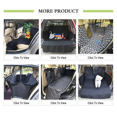 Pet Car Dog Seat Cover Hammock Non-Slip Waterproof Backseat Dirty Protector Mat Pet Care > Dog Supplies V201-PD001BL-AU Online Furniture