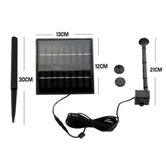 PROTEGE 5W Solar Powered Fountain Submersible Water Pump Panel Kit Garden Pond Home & Garden > Fountains V219-PMPFPKPROAN03 Online Furniture