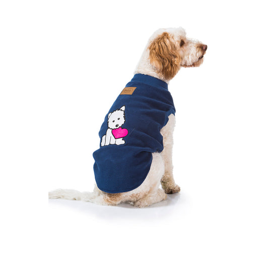 Puppy Heart Blue Dog Pyjamas 40cm Pet Care > Dog Supplies V208-PJ-PHB40 Online Furniture