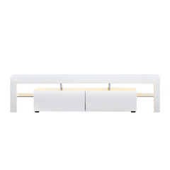 RGB LED TV Stand - 189cm FURNI-L-TV189-WH-AB Online Furniture