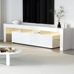 RGB LED TV Stand - 189cm FURNI-L-TV189-WH-AB Online Furniture