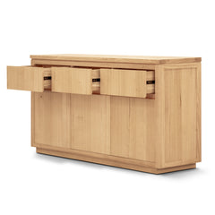 Rosemallow Buffet Table 165cm 3 Door 3 Drawer Solid Messmate Timber - Natural Furniture > Living Room V315-VO-HIGH-03 Online Furniture