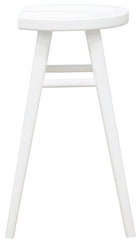 Scandinavian Timber Kitchen Counter Stool (White) Home & Garden > Home & Garden Others V199-BR068SCVWH Online Furniture