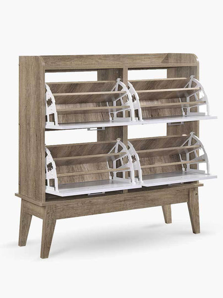 Shoe Cabinet 12 Tiers - ozily