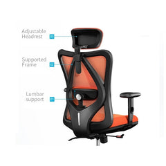 Sihoo M18 Ergonomic Office Chair, Computer Chair Desk Chair High Back Chair Breathable,3D Armrest and Lumbar Support Furniture > Bar Stools & Chairs V255-SIHOO-M18-025-BK Online Furniture