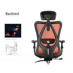 Sihoo M18 Ergonomic Office Chair, Computer Chair Desk Chair High Back Chair Breathable,3D Armrest and Lumbar Support Furniture > Bar Stools & Chairs V255-SIHOO-M18-025-BK Online Furniture