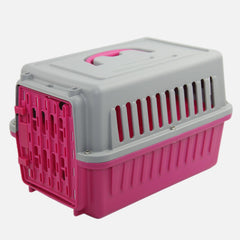 Small Dog Cat Rabbit Crate Pet Guinea Pig Carrier Kitten Cage Pink Pet Care V278-FC-420-S-CARRIER-HOT-PINK Online Furniture