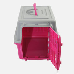 Small Dog Cat Rabbit Crate Pet Guinea Pig Carrier Kitten Cage Pink Pet Care V278-FC-420-S-CARRIER-HOT-PINK Online Furniture