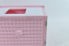 Small Plastic Pet Dog Puppy Cat House Kennel Pink Pet Care > Dog Supplies V278-AT2004-PINK-PET-HOUSE Online Furniture