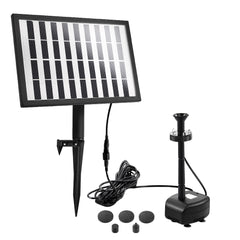 Solar Pond Pump Outdoor Garden Submersible Water Pumps with Battery Kit 4 FT Home & Garden > Garden Tools FOUNT-POND-C-DX36 Online Furniture