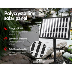 Solar Pond Pump Outdoor Garden Submersible Water Pumps with Battery Kit 4 FT Home & Garden > Garden Tools FOUNT-POND-C-DX36 Online Furniture