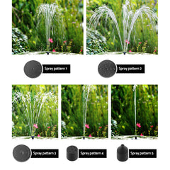 Solar Pond Pump Outdoor Garden Submersible Water Pumps with Battery Kit 4 FT Home & Garden > Garden Tools FOUNT-POND-C-DX36 Online Furniture