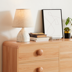 Spencer 6 Chest of Drawers in Natural Furniture > Bedroom V80-BTN-6DC120-NAL Online Furniture