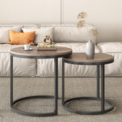 Stack & Style Nesting Coffee Table Furniture > Living Room V264-TAB-721C-DGR Online Furniture