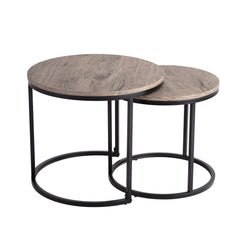 Stack & Style Nesting Coffee Table Furniture > Living Room V264-TAB-721C-DGR Online Furniture