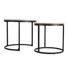 Stack & Style Nesting Coffee Table Furniture > Living Room V264-TAB-721C-DGR Online Furniture