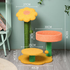 Sun flower cat climbing frame cat scratching post toy Pet Care > Cat Supplies V488-PCSFF-YP Online Furniture