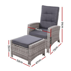 Sun lounge Recliner Chair - ozily