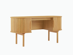 Tate Curved Desk Desks TATE-CD160-OAK Online Furniture