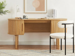 Tate Curved Desk Desks TATE-CD160-OAK Online Furniture