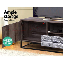 TV Cabinet Unit Industrial Rustic 180cm - ozily