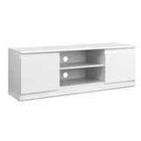 TV Entertainment Unit - White - 120cm