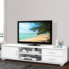 TV Stand - White 120cm - ozily