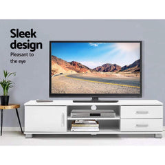 TV Stand - White 120cm - ozily
