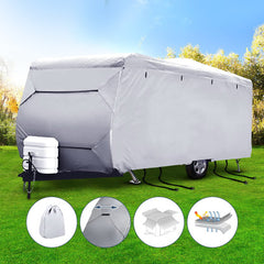Weisshorn 18-20ft Caravan Cover Campervan 4 Layer UV Water Resistant - ozily